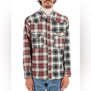 Men’s Isabel Marant Plaid Stylish Shirt